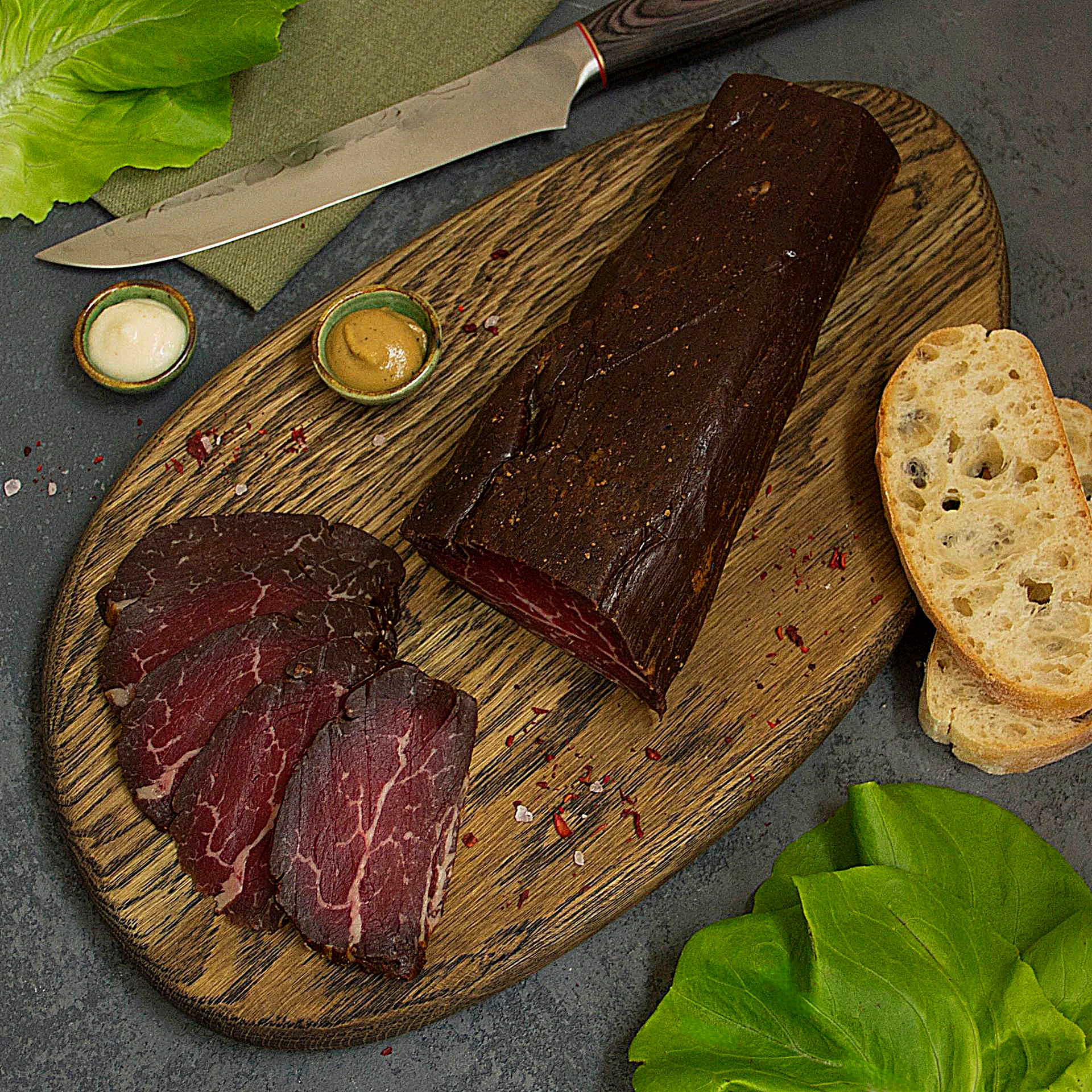 Вырезка "Говяжья" сырокопченая